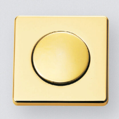 Bouton-pression de haute qualité avec fonction poignée, en alliage de zinc (ZDC), surface : dorée, polie brillante, finition : carrée, DPL-SQ-G. Bouton-pression solide pour camping-car, bateau et bien plus encore, par Sugatsune / LAMP® (Japon) – Image 8