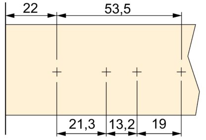 2 pièces loquet à pression élégant, surface : gris, 62 mm (2-7/16"), version : non magnétique, 2033821. Fermeture à pression robuste pour portes de meubles, portes d’armoires, volets et bien plus encore, par EMUCA – Image 3