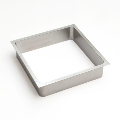 Décharge à ordures rectangulaire de haute qualité, en acier inoxydable, finition : mat satiné, 274 mm (10,8 »), AN-KH028-HL. Déchets en acier inoxydable, pour la gastronomie, l’aménagement de magasins, les salons de beauté, les cabinets médicaux et b