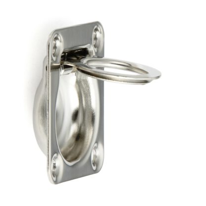 Poignée pliante en acier inoxydable de 38 mm (1,5 po) SUS304 980641. Poignée pliante en acier inoxydable en forme d’anneau en acier inoxydable V2A, poli brillant, pour rabat d’inspection, porte d’inspection, environnement humide, navire, caravane par Suga – Image 5