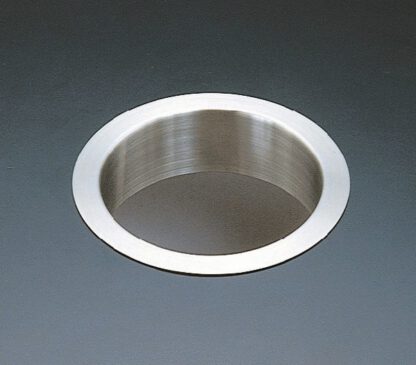 Décharge à ordures ronde de haute qualité, en acier inoxydable, surface : polie brillante, 82 mm (3,3"), finition : plate, AN-LH005-MR. Éjection de déchets en acier inoxydable, pour la restauration de systèmes, l’aménagement de magasins, la restauration e – Image 6