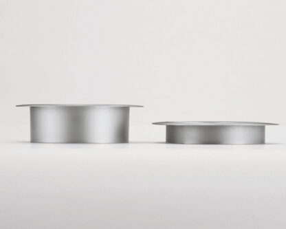Décharge à ordures ronde de haute qualité, en acier inoxydable, surface : polie brillante, 82 mm (3,3"), finition : plate, AN-LH005-MR. Éjection de déchets en acier inoxydable, pour la restauration de systèmes, l’aménagement de magasins, la restauration e – Image 4
