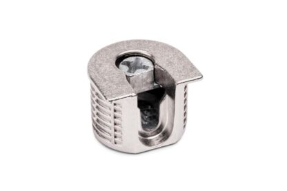 20 pièces de raccord excentrique stable ⌀20 mm avec bride et gaine extérieure à griffes pour une épaisseur de plaque de 19 mm (3/4"), en Zamak, 8070907. Connecteur excentrique robuste pour le raccordement de meubles et bien plus encore, par EMUCA – Image 5