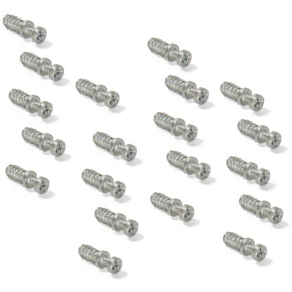 20 pièces de boulon de liaison robuste pour alésage ⌀6 mm, en Zamak, 11 mm (7/16"), 8083901. Goupille excentrique robuste pour l’assemblage de meubles et bien plus encore, par EMUCA